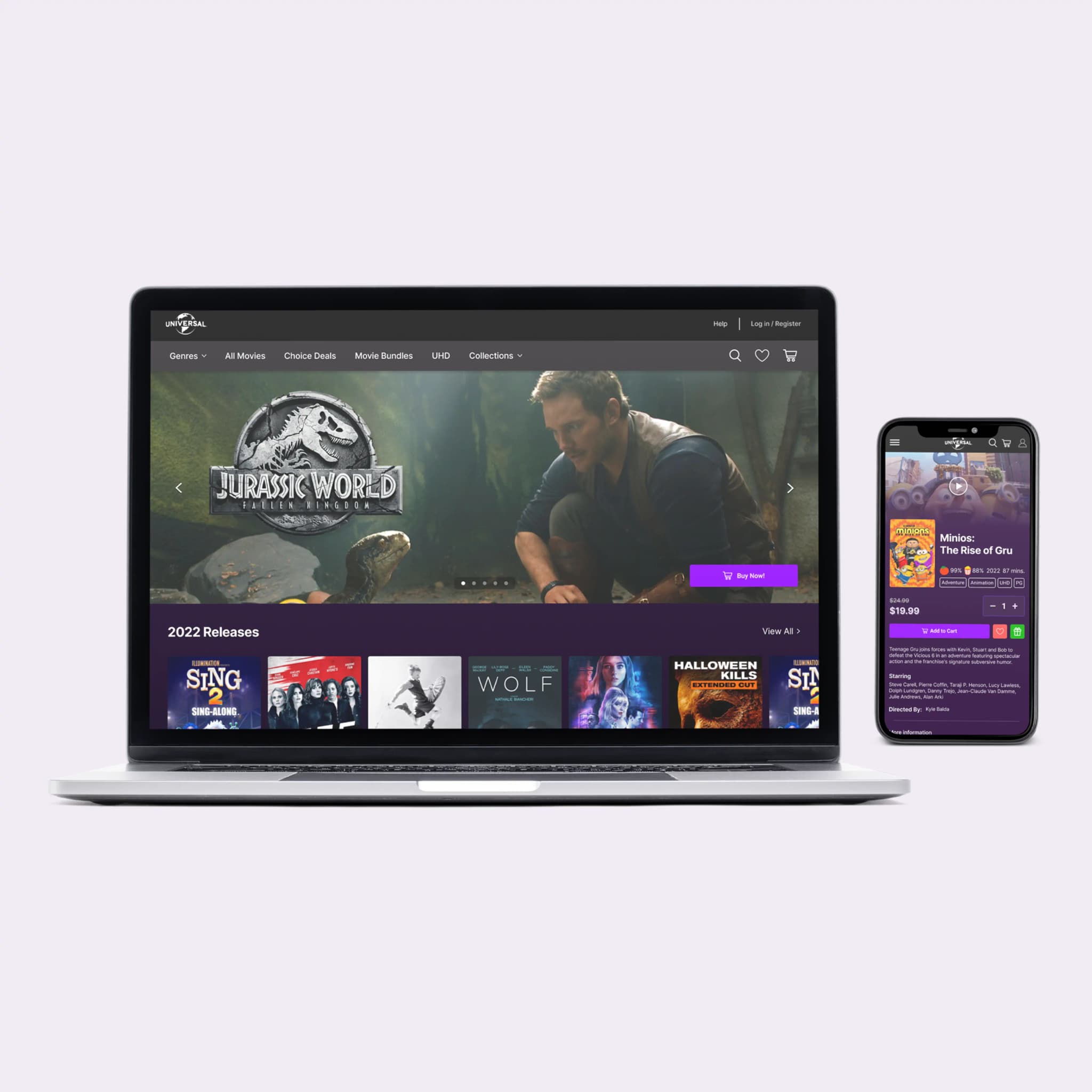 Rediseño del sito de Digital Movie Deals para aumentar compras - Detail 2